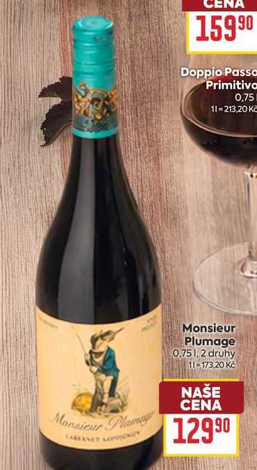Monsieur Plumage 0,75l