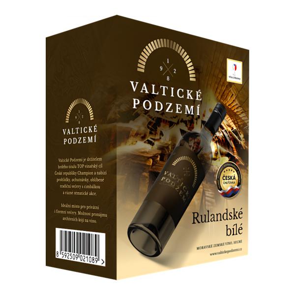 Valtické podzemí Valtické Podzemí BiB Rulandské bílé suché
