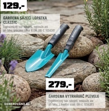 GARDENA SÁZECÍ LOPATKA CLASSIC
