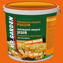 MR.GARDEN TRÁVNÍKOVÉ HNOJIVO PODZIM