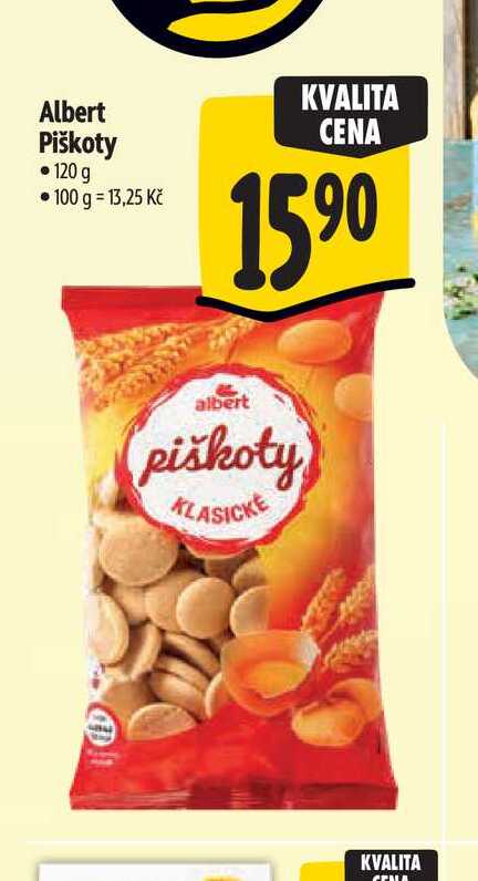 Albert Piškoty 120 g 