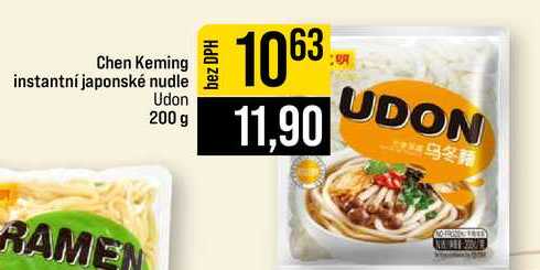 Chen Keming instantní japonské nudle Udon 200 g