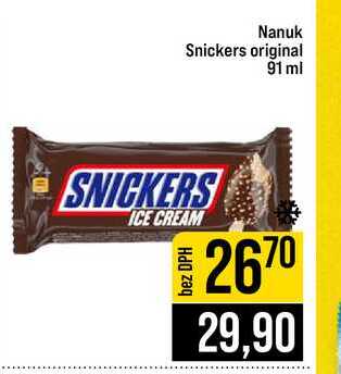 Nanuk Snickers original 91 ml