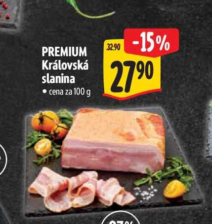 PREMIUM Královská slanina 100 g