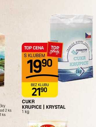 CUKR KRUPICE 1kg
