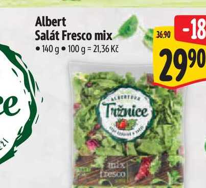   Albert Salát Fresco mix 140 g  