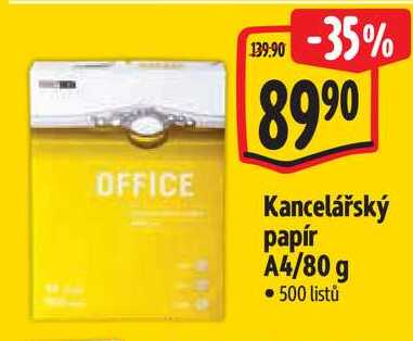 Kancelářský papír A4/80 g