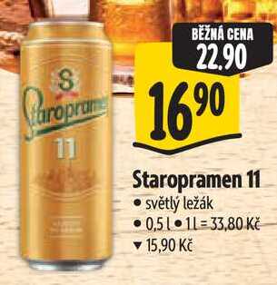 Staropramen 11, 0,5 l