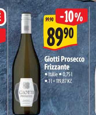 Giotti Prosecco Frizzante 0,75 l