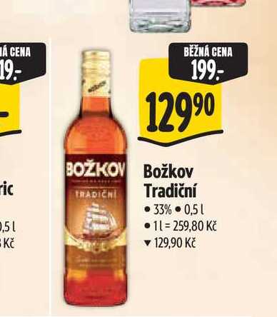 Božkov Tradiční 0,5 l