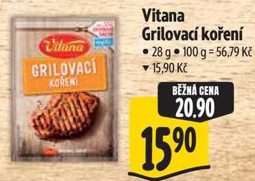 Vitana Grilovací koření, 28 g