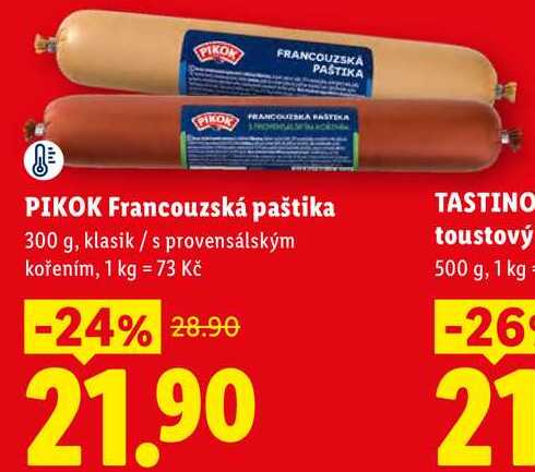 PIKOK Francouzská paštika, 300 g