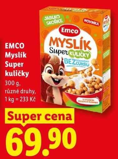 EMCO Myslík Super kuličky, 300 g