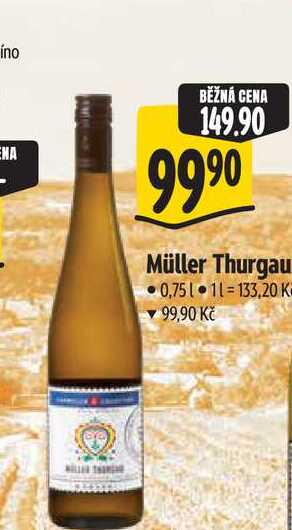 Müller Thurgau 0,75 l