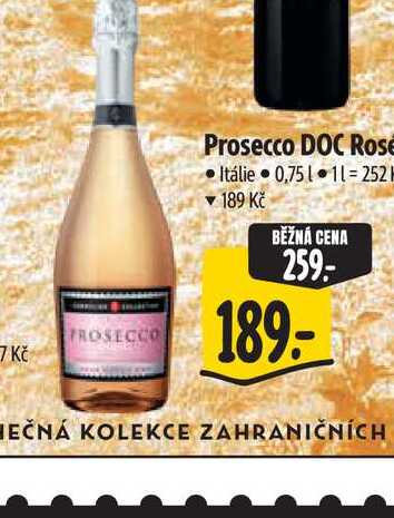   Prosecco DOC Rose 0,75 l