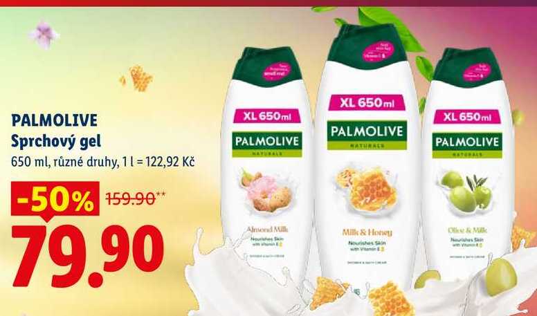 PALMOLIVE Sprchový gel, 650 ml