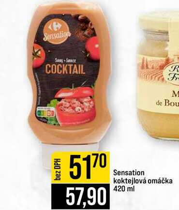 Sensation koktejlová omáčka 420 ml