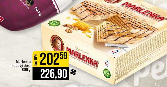 Marlenka medový dort 800 g