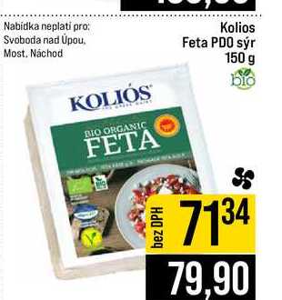 Kolios Feta PDO sýr 150 g