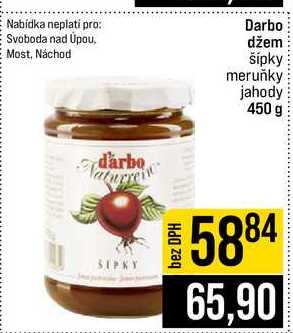 Darbo džem šípky darbo meruňky jahody 450 g 