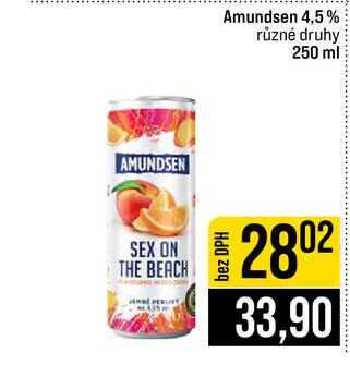 Amundsen 4,5% různé druhy 250 ml