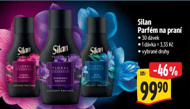 Silan Parfém na praní, 30 dávek