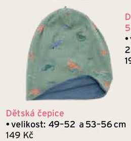 Dětská čepice 