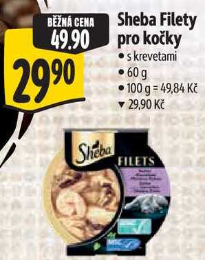 Sheba Filety pro kočky, 60 g