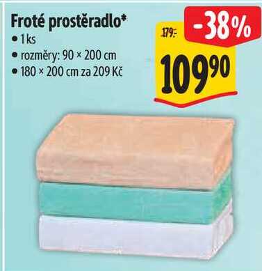 Froté prostěradlo