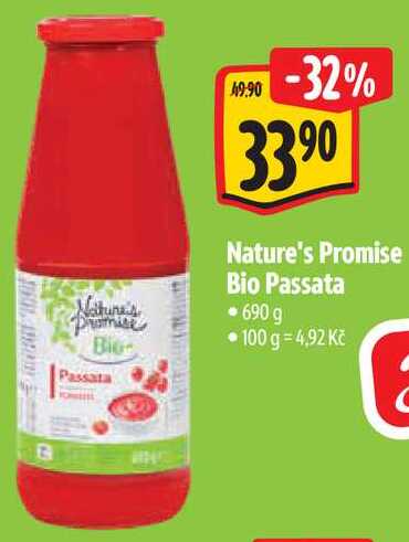 Nature's Promise Bio Passata, 690 g