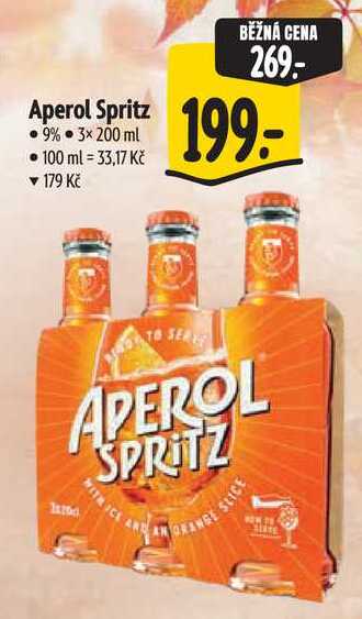 Aperol Spritz, 3x 200 ml