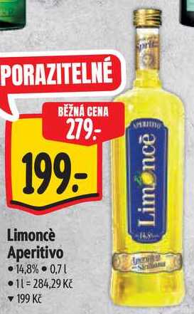 Limoncè Aperitivo, 0,7 l