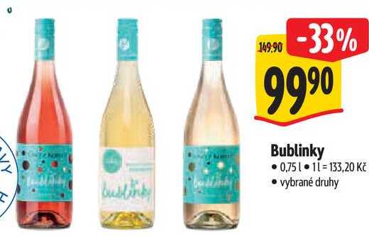 Bublinky, 0,75 l