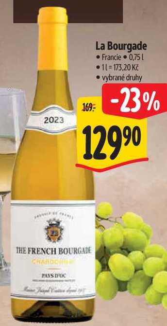 La Bourgade, 0,75 l