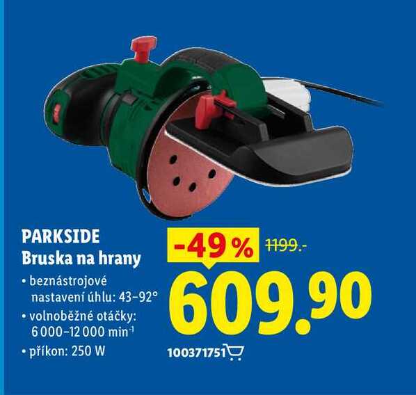 PARKSIDE Bruska na hrany