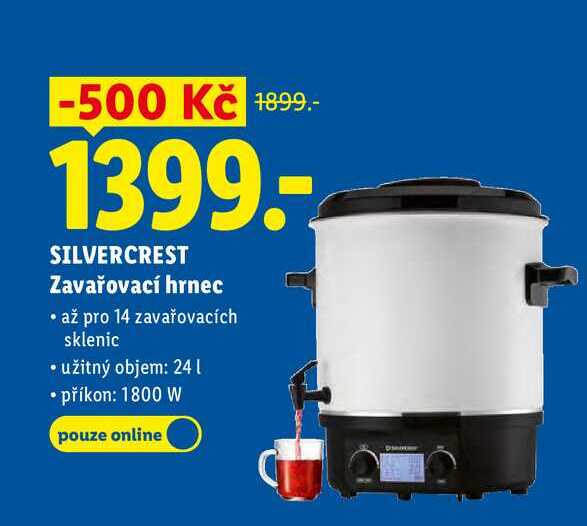 SILVERCREST Zavařovací hrnec