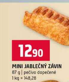 MINI JABLEČNÝ ZÁVIN 87 g pečivo dopečené 