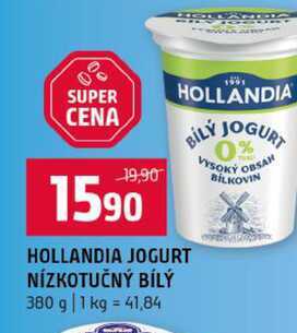 HOLLANDIA JOGURT NÍZKOTUČNÝ BÍLÝ 380 g