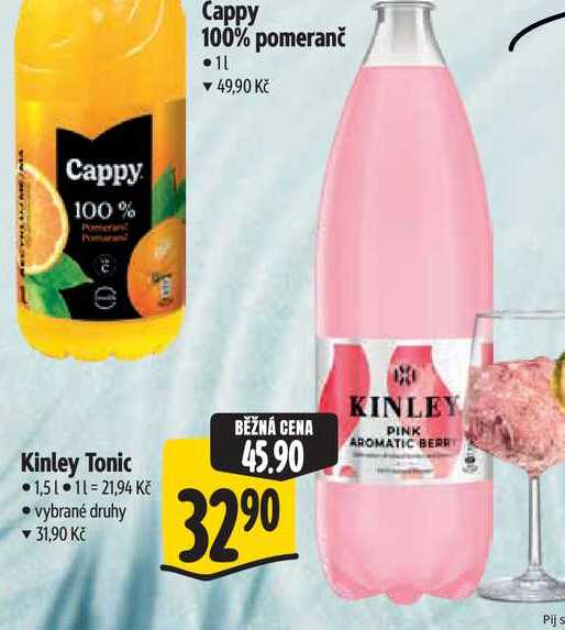 Kinley Tonic 1,5 l