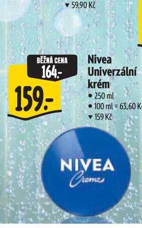   Nivea Univerzální krém  250 ml  