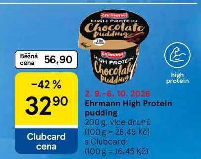 Ehrmann High Protein pudding, 200 g