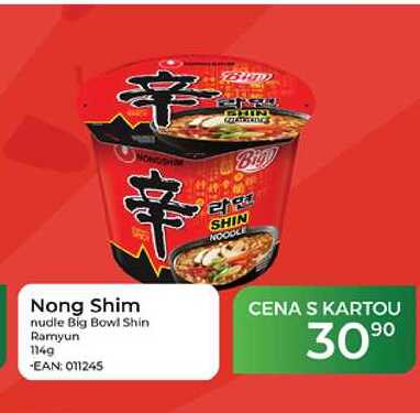 Nong Shim nudle Big Bowl Shin Ramyun 114g