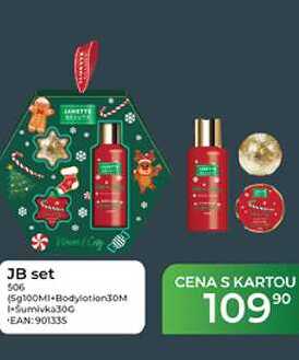 JB set ( Bodylotion 30 ml, šumivka 30g)
