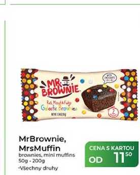 MrBrownie, MrsMuffin brownies, mini muffins 50g-200g
