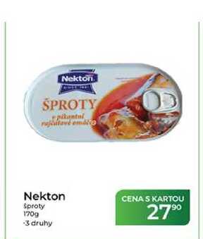 Nekton šproty 170g