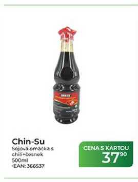 Chin-Su Sójová omáčka s chili česnek 500ml