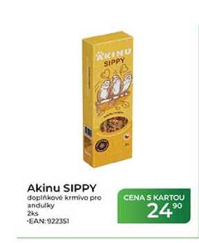 Akinu SIPPY doplňkové krmivo pro andulky 2ks