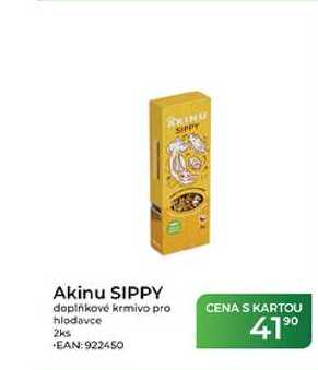 Akinu SIPPY doplňkové krmivo pro hlodavce 2ks