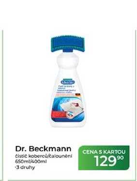 Dr. Beckmann čistič koberců čalounění 650ml/400ml