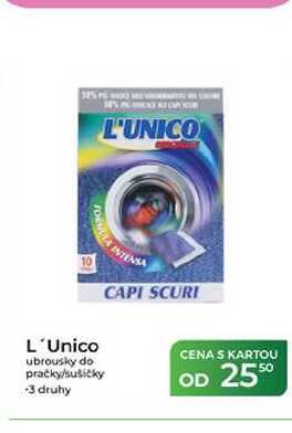 L'Unico ubrousky do pračky/sušičky